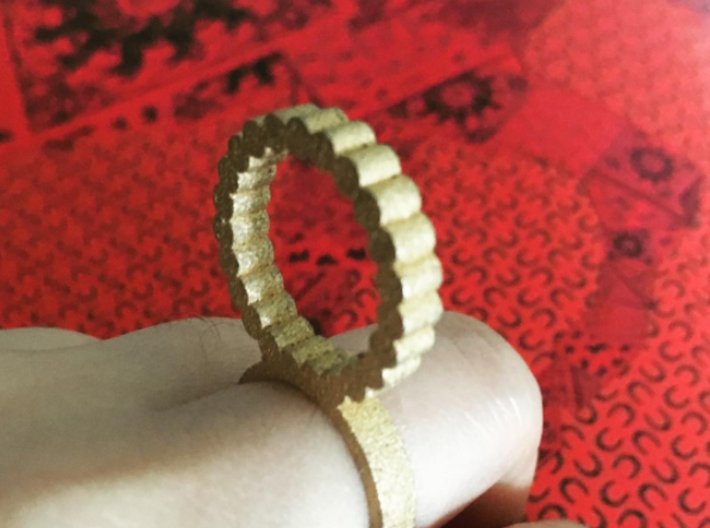 Double Ring Size 6 3d printed 