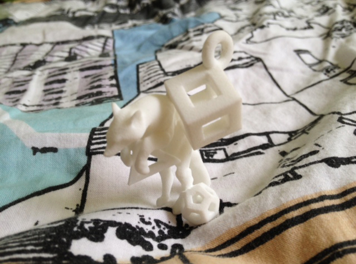 Fox In Polyhedrons Set 3d printed 