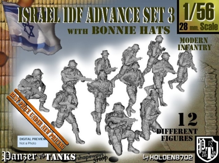 1-56 IDF BONNIE ADVANCE SET 3 3d printed