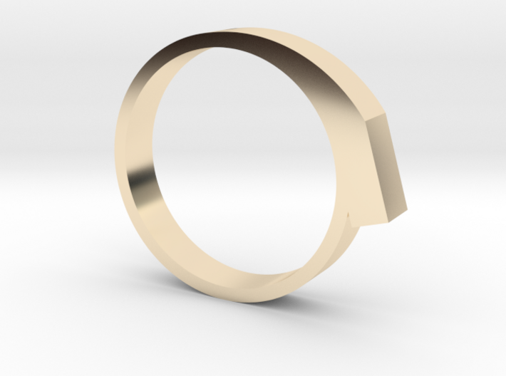 Staccato Ring 3d printed