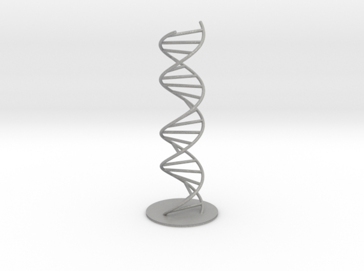 DNA Molecule Model Pedestal, Several Size Options 3d printed
