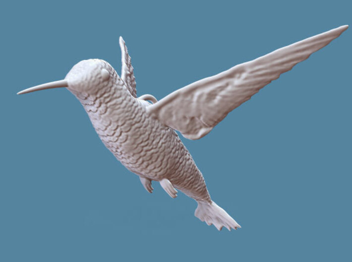 Hummingbird Hanging Ornament 3d printed 