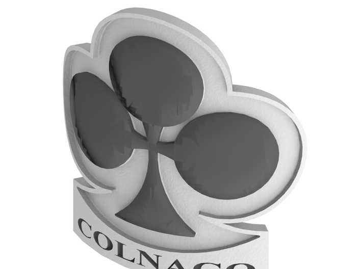 Colnago bicycle front logo 3d printed