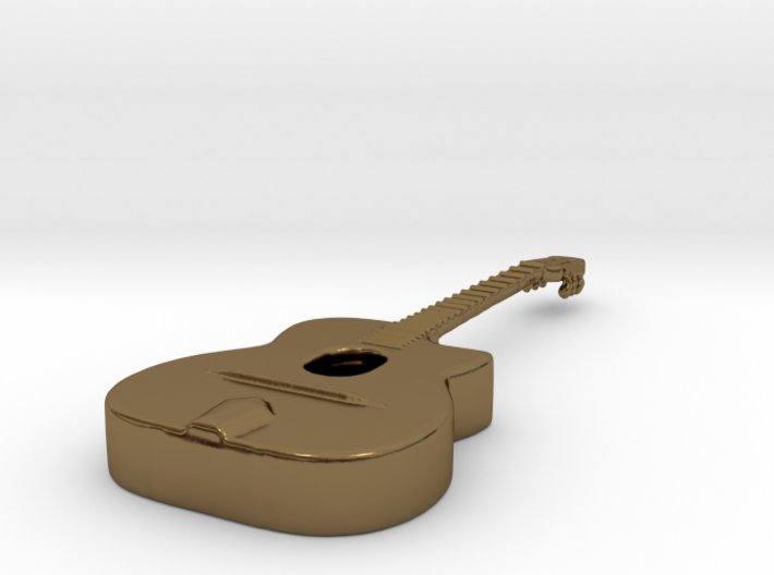 Gipsy Jazz Guitar (Selmer style) 3d printed