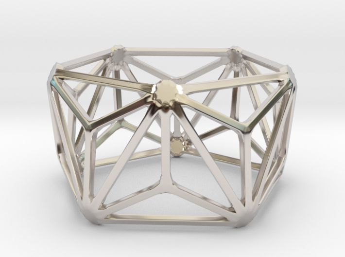 Catalan Bracelet - Triakis Icosahedron 3d printed