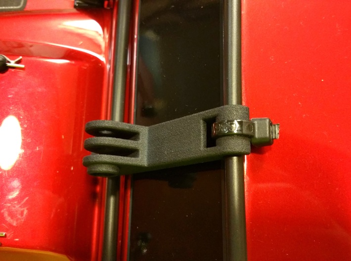 TRX-4, GoPro / YI Action Camera Mount 3d printed 