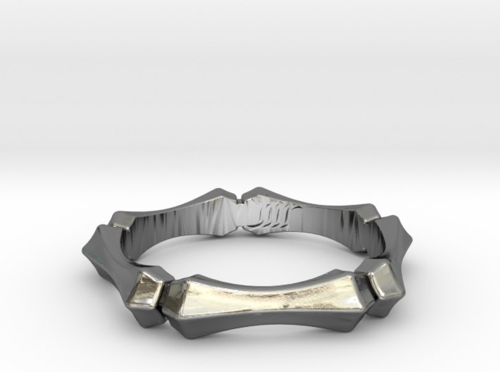 Pentagonal Ring 3d printed 