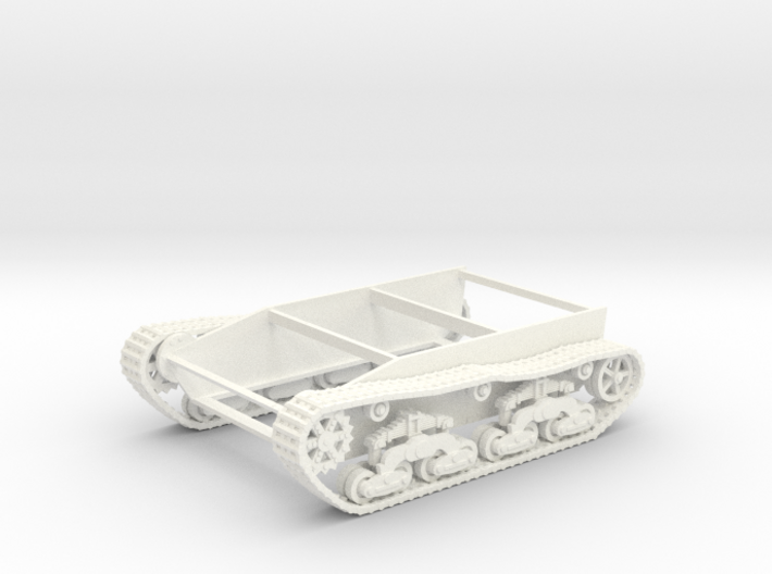 28mm Wk6 tracked chassis 3d printed 