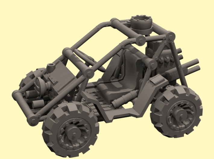 1/48 SciFi buggy - downloadable 3d printed