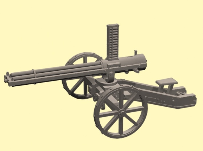 Gatling Gun 3d printed