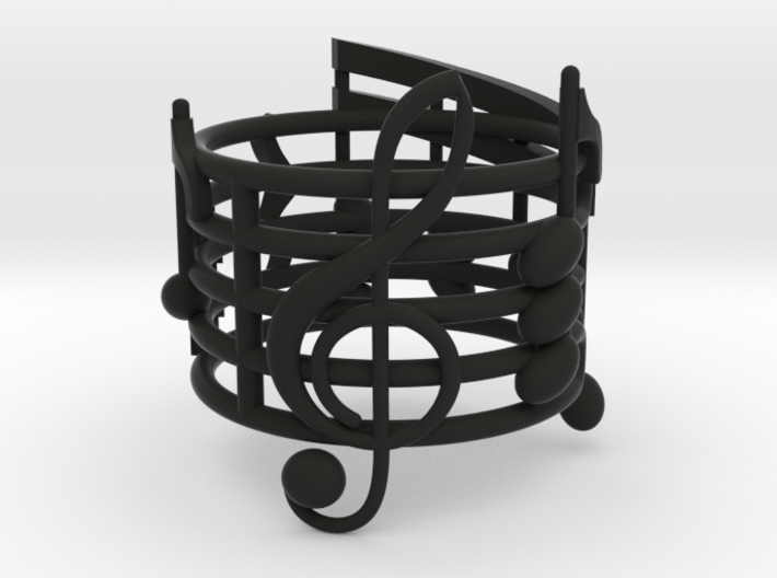 N. 13 (open ring sizeable) 3d printed