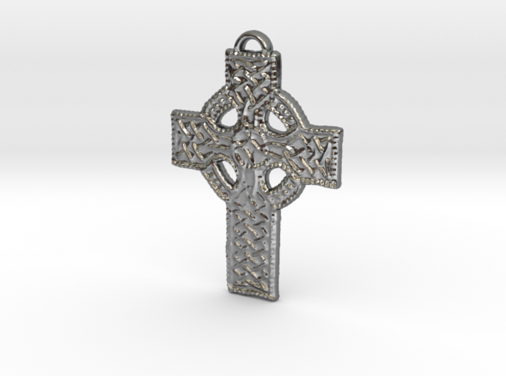 Roped Celtic Cross 3d printed