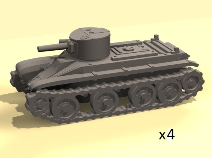 1/220 BT-2 tanks 3d printed