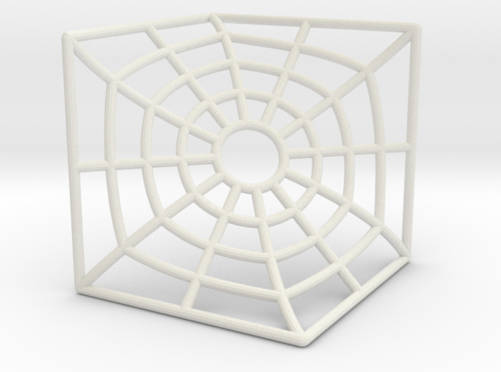 &quot;D&quot; Surface Hexagonal Tile 3d printed