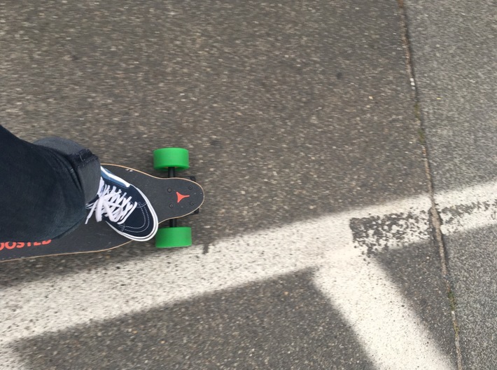 Flywheel Pulley for 2nd Gen Boosted Board 3d printed 