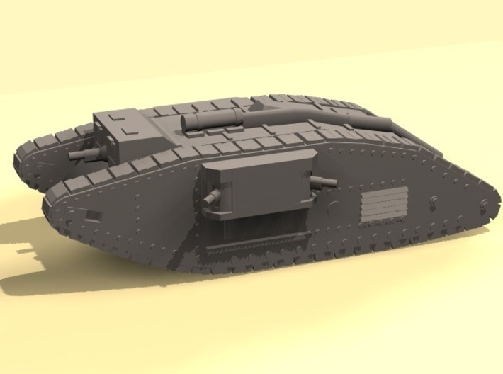 1/100 Mk.IV Female Tank 3d printed