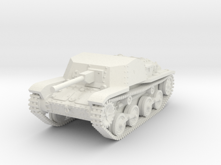 1/87 (HO) Type 5 Ho-Ru tank destroyer 3d printed