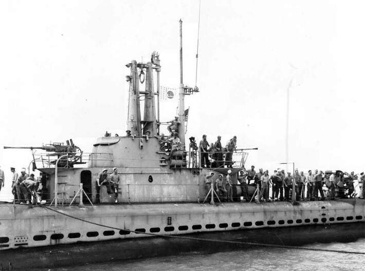 1/32 USS Balao SS-285 Fairwater 3d printed 