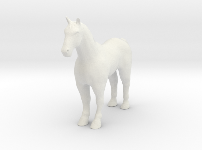 O Scale Horse 3d printed This is a render not a picture