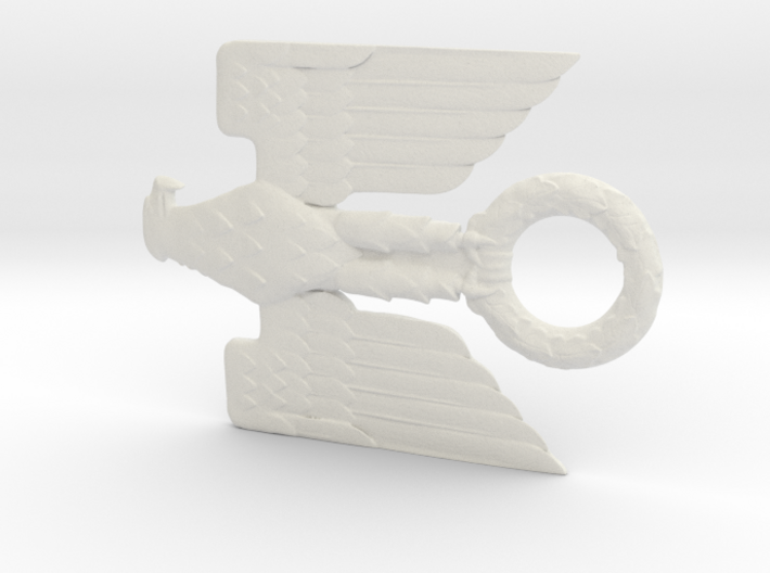 Coat of arms of Germany icon, flat style 3d printed