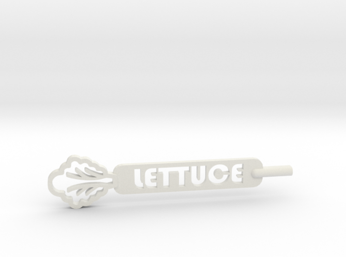 Lettuce Plant Stake 3d printed
