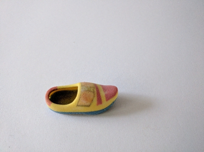 Just a Wooden Shoe 3d printed It's a real copy