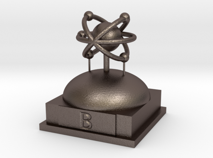 Boron Atomamodel 3d printed