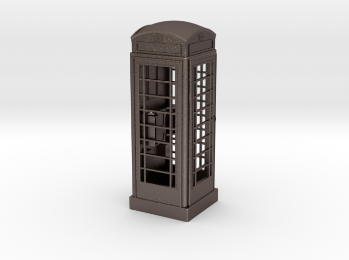 K6 Telephone Box (10cm) 3d printed