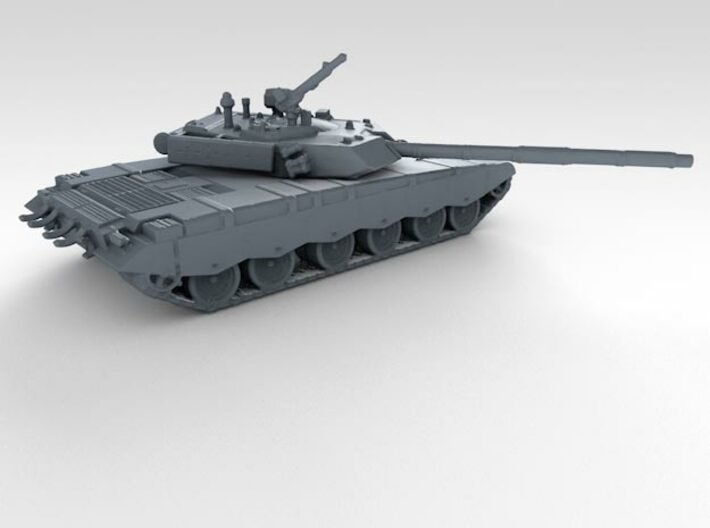 1/144 Chinese (PLAGF) ZTZ99 Main Battle Tank 3d printed 3d render showing product detail