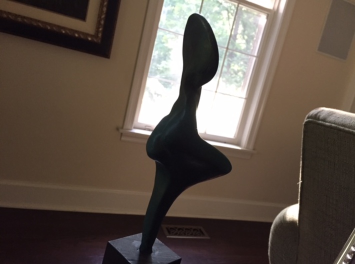 Fine Art Abstract Lady 3d printed 