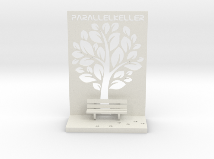The Parallelkeller book rest 3d printed