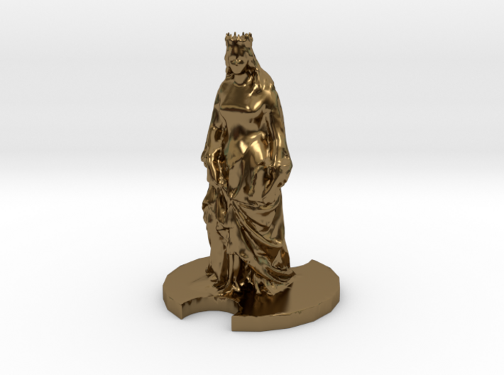 Medieval Queen 3d printed This is a render not a picture