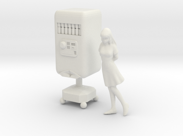 1/48 Minmay &amp; Cola Robot 3d printed
