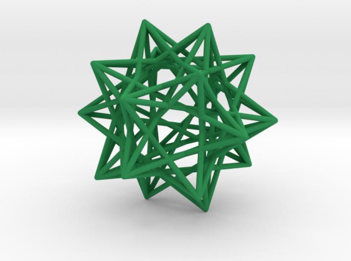 Ten Tetrahedra 3d printed