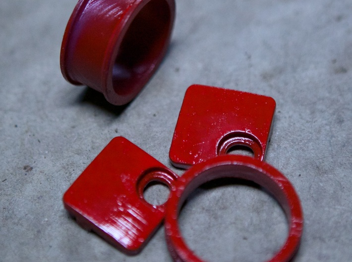 1 1/8" Headset spacer 5mm 3d printed matching other parts