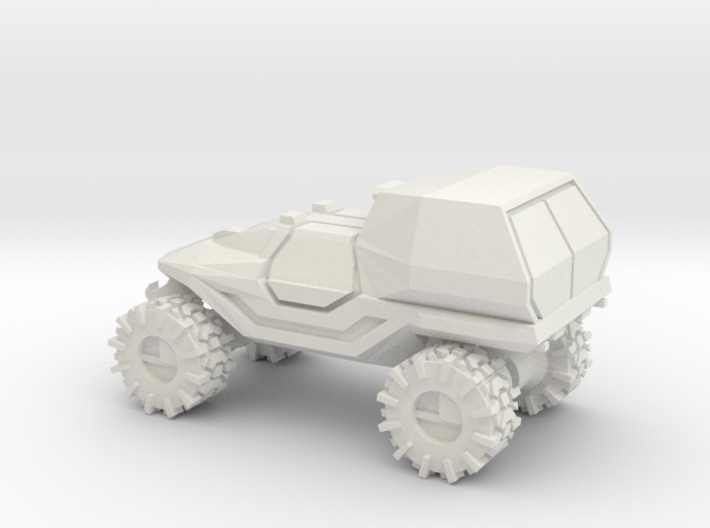 All-Terrain Vehicle with enclosed cargo area 3d printed