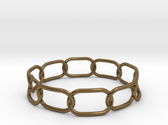 Chained Bracelet 68 3d printed