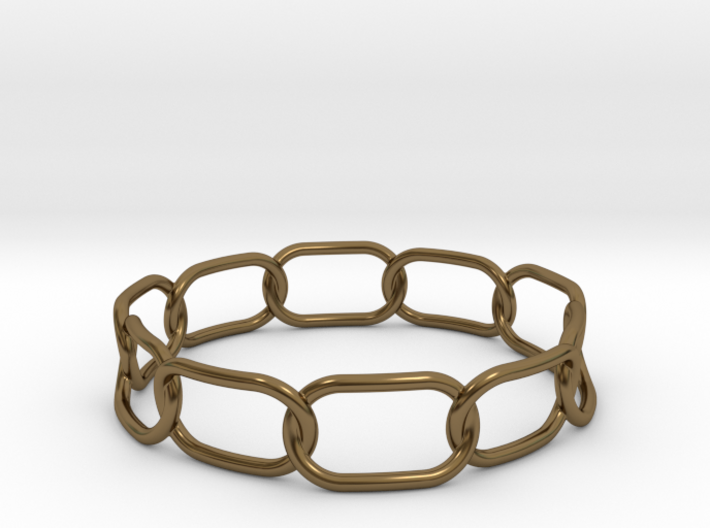 Chained Bracelet 70 3d printed