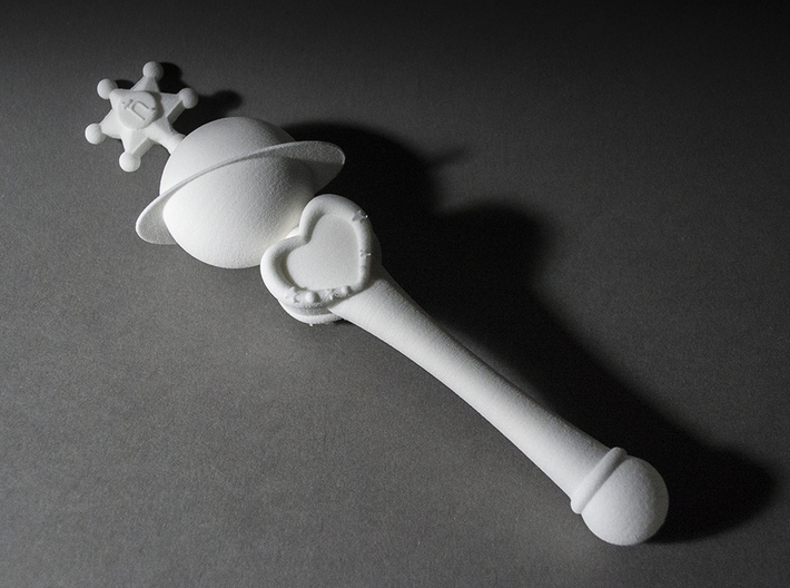 Saturn Planet Wand 3d printed 