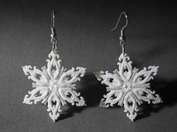 Floralflake Set 3d printed 