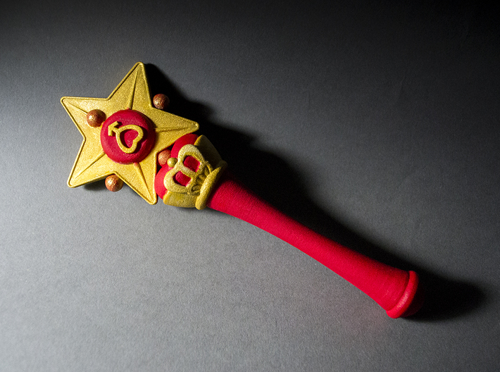 Mars Star Wand 3d printed