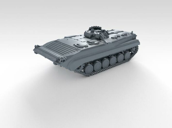 1/144 Russian BMP-1 Armoured Fighting Vehicle 3d printed 3d render showing product detail
