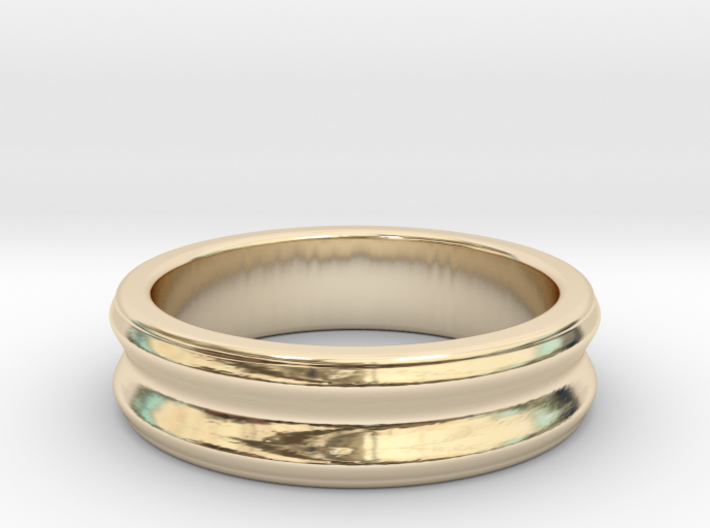 C ring - Size 5 to 13. 3d printed