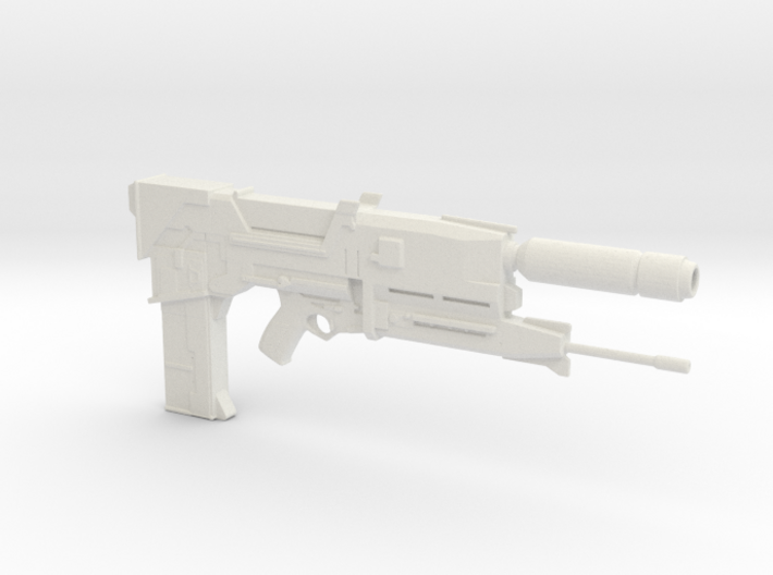 Terminator Plasma Rifle 1.6 Scaled 3d printed 