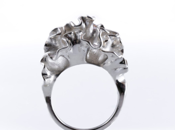 floraform | Cnidaria Ring 3d printed
