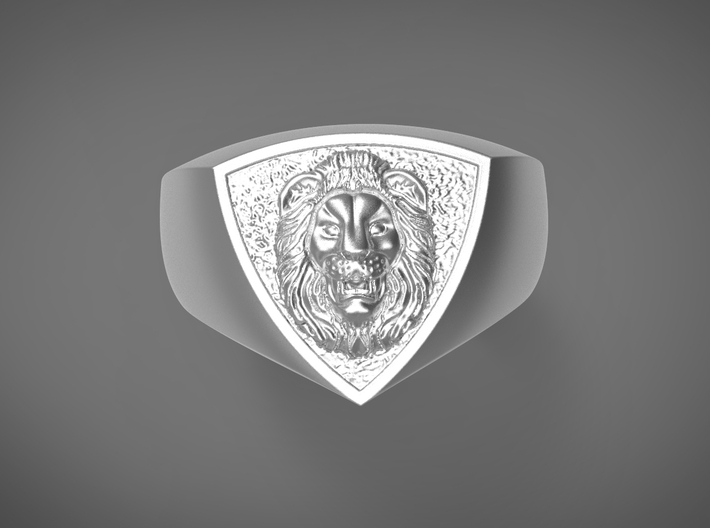 Ring Lion 3d printed 