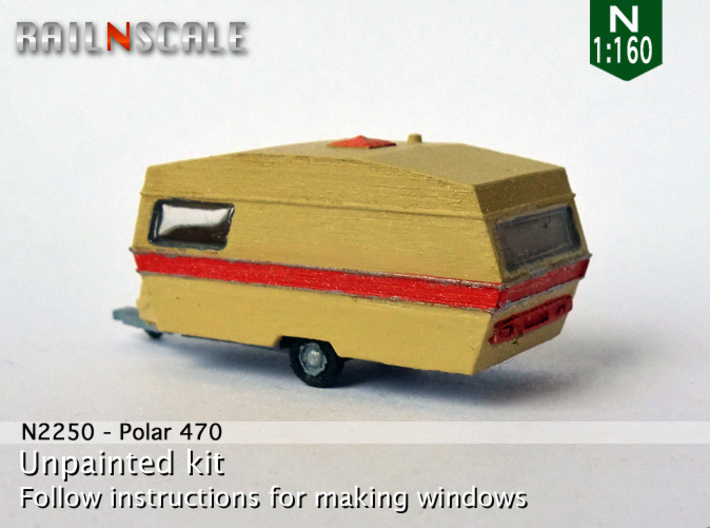 Polar 470 (N 1:160) 3d printed 