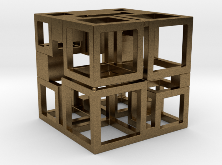 Perfect Cubed Cube Frame 41-20-1 3d printed