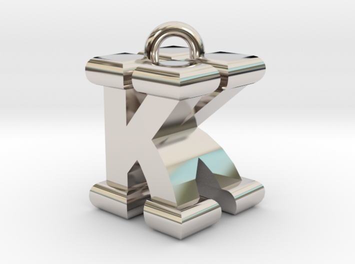 3D-Initial-KK 3d printed