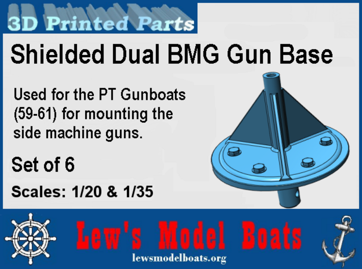 PT Gunboat Side BMGs Base 3d printed Info